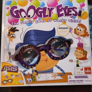 Googly Eyes Family Game with Purple Glasses